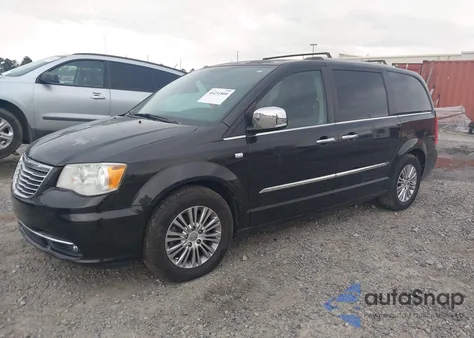 2014 Chrysler Town & Country Touring-L 30Th Anniversary из США, поврежденный, VIN 2C4RC1CG8ER273195
